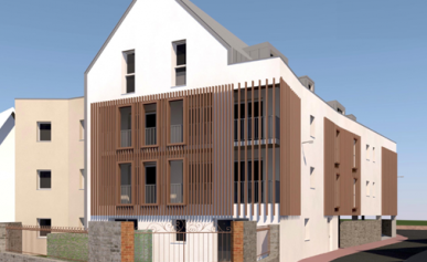 Résidence Winston Churchill : Construction d'un immeuble collectif de 12 logements sociaux à GRANVILLE (50)