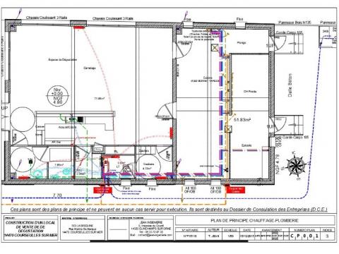 Construction d'un local de vente et de dégustation - COURSEULLES SUR MER (14)