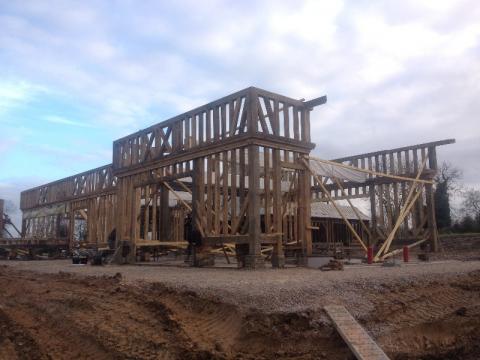 Construction d'une maison individuelle et annexe à Lisieux (14)