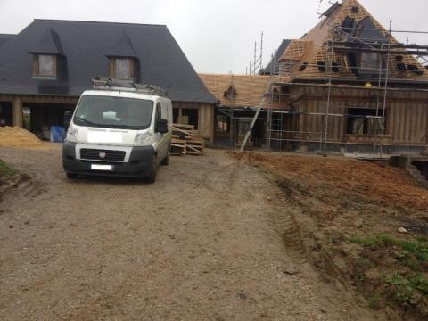 Construction d'une maison individuelle et annexe à Lisieux (14)