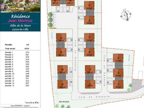 Construction de 15 Maisons Individuelles à LAIZE-LA-VILLE (14)