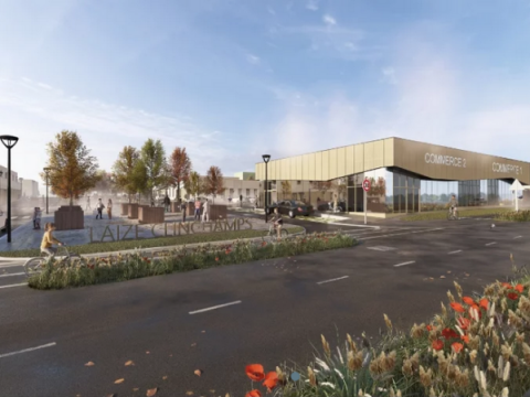 Construction d’un ensemble immobilier LES TERRASSES  à LAIZE-CLINCHAMPS